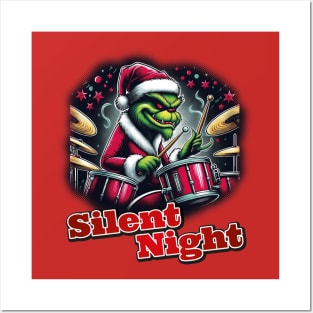 Little drummer Grinch Posters and Art